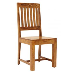  Židle Tara z indického masivu palisandr / sheesham, Ořech